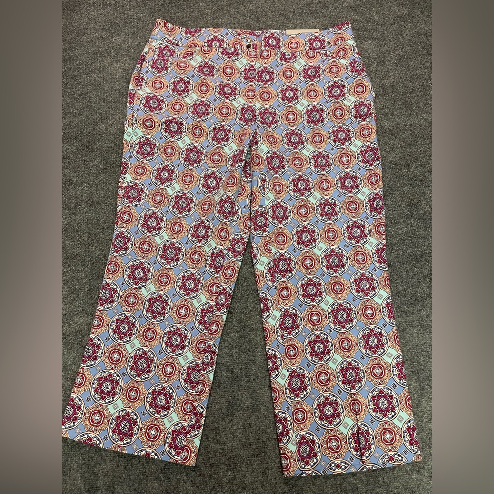 Chico's Multicolor Geometric Print Pants